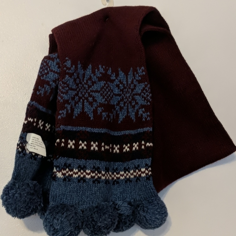Acrylic scarf,never